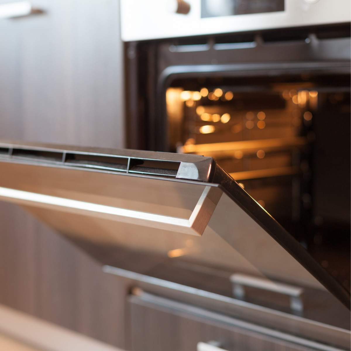 Stainless steel oven